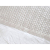 WHOLINENS Woven Texture Matelasse Duvet Cover Set