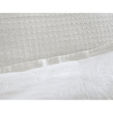 WHOLINENS Woven Texture Matelasse Duvet Cover Set