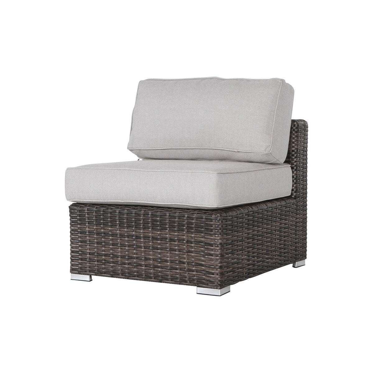 Wicker/Rattan 4 - Person Seating Group with Cushions