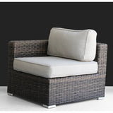 Wicker/Rattan 4 - Person Seating Group with Cushions