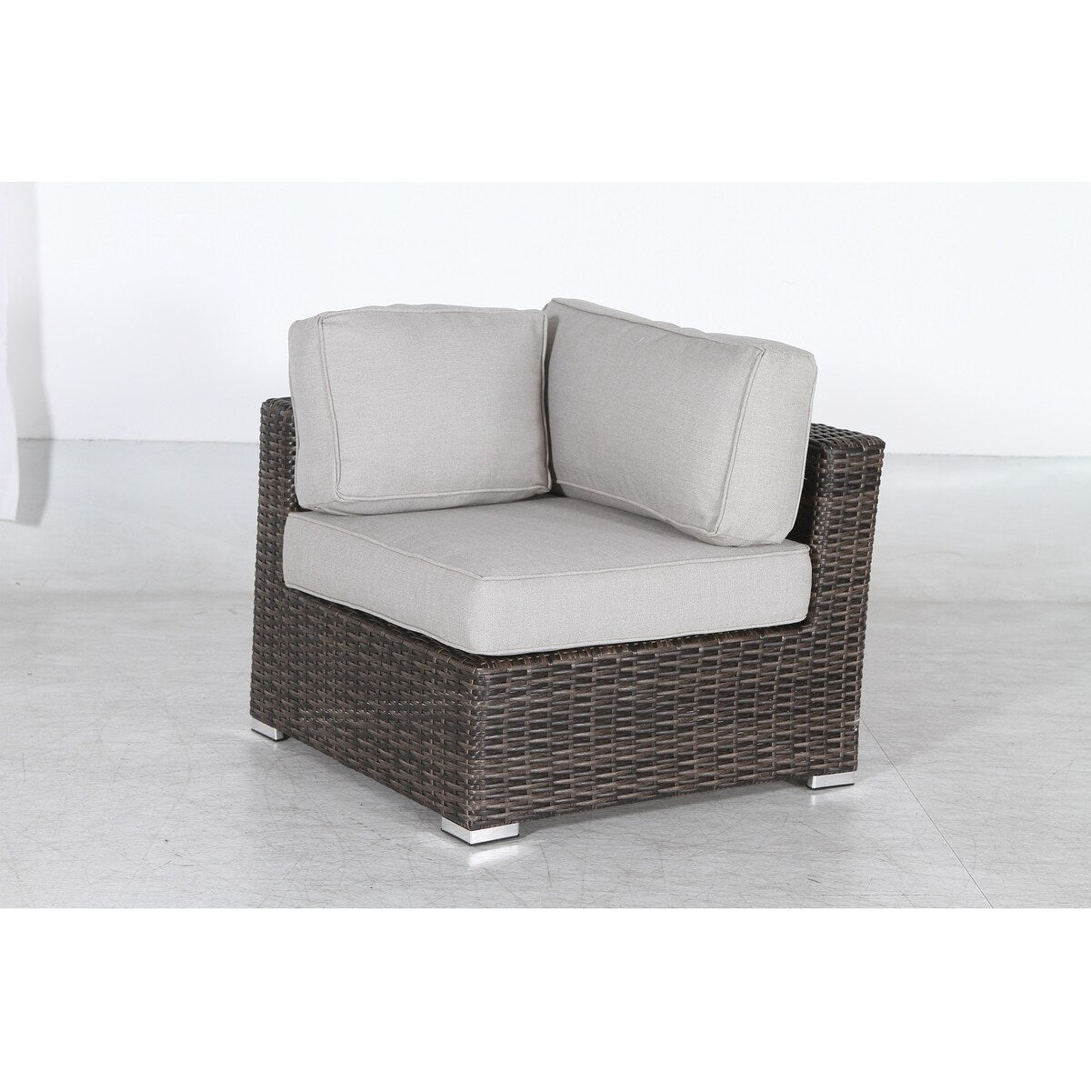 Wicker/Rattan 4 - Person Seating Group with Cushions