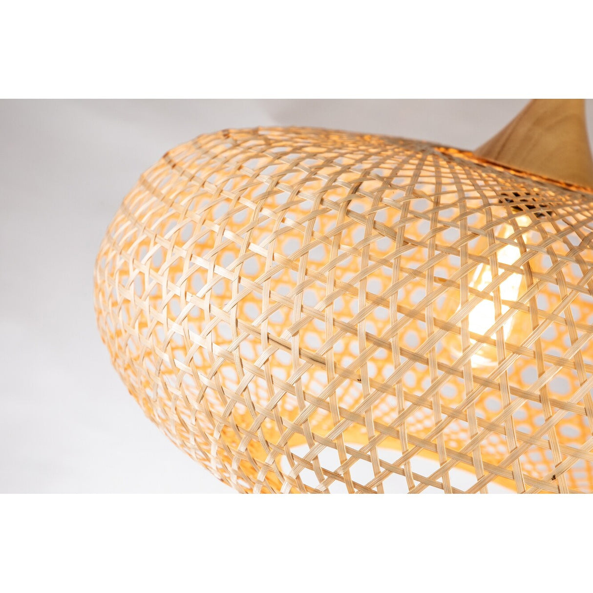 Wicker Rattan Pendant Light