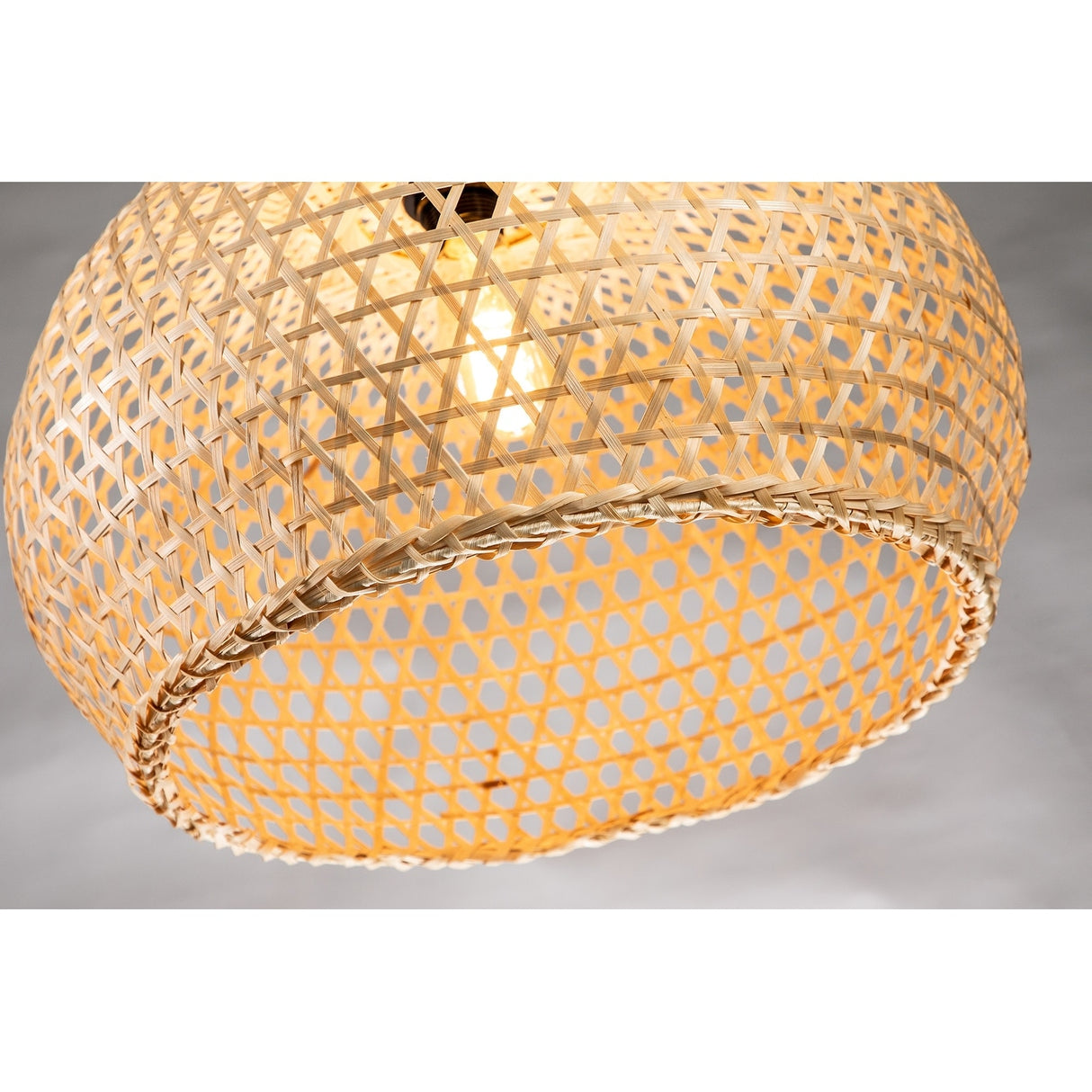 Wicker Rattan Pendant Light