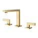 Widespread Bathroom Faucet 3 Hole Modern 8 Inch Bathroom Sink Faucets 2 Handle Basin Vanity Mixer Taps With Valve