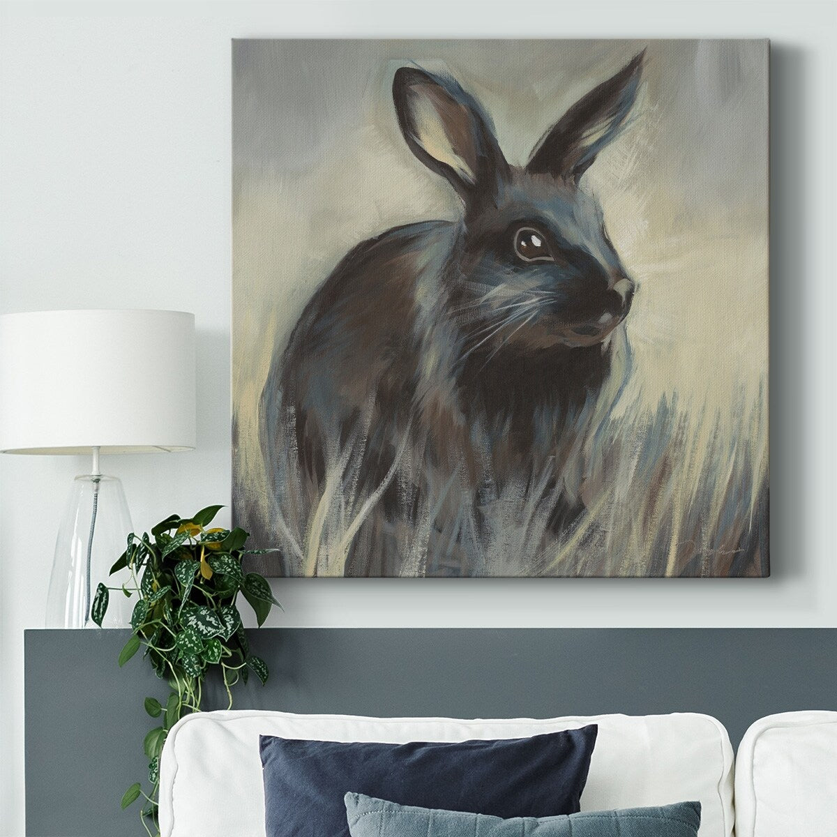 Wild Hare I-Gallery Wrapped Canvas