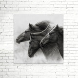 Colossal Images - Wild Hearts Canvas Wall Art - Multi-color