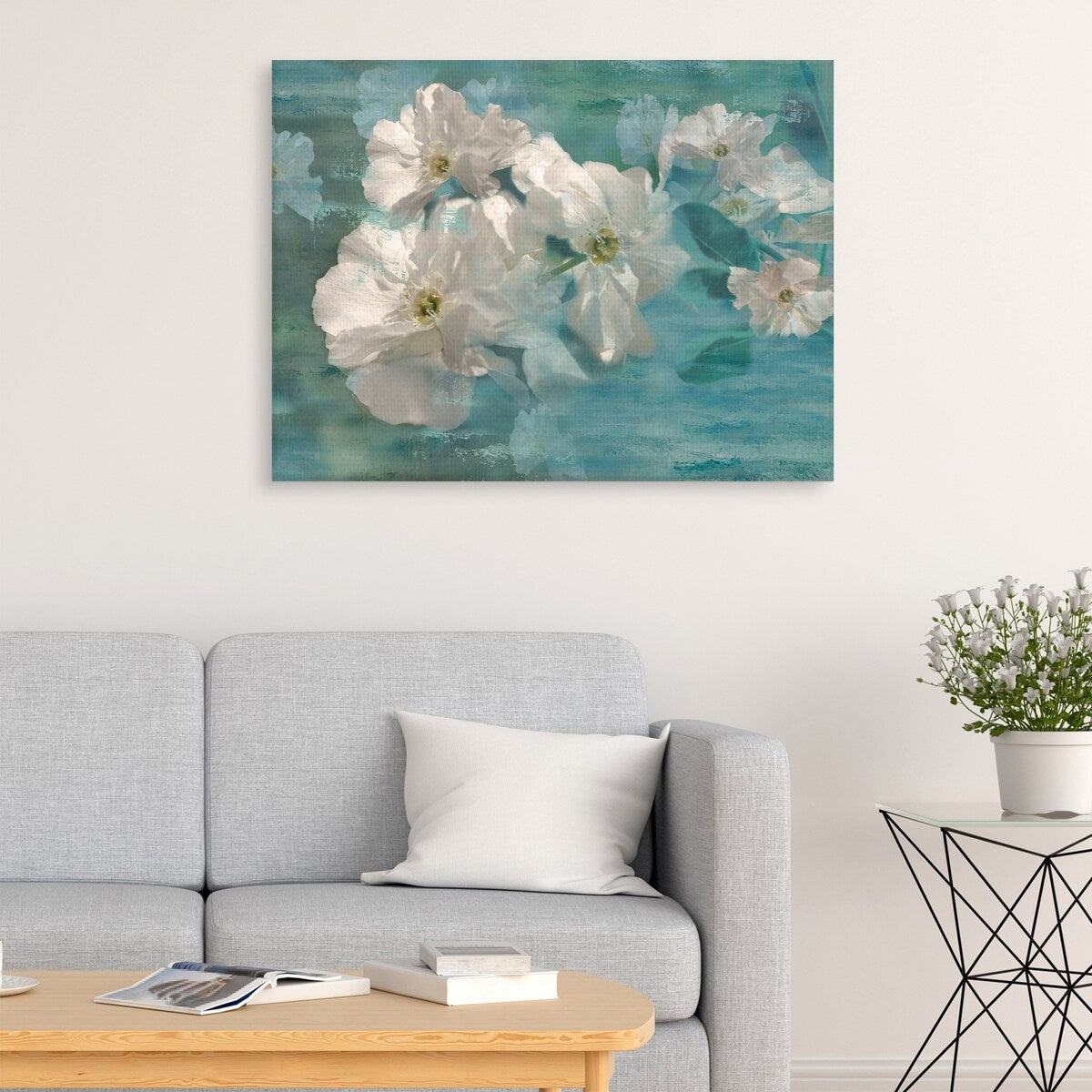 Wild Jasmine by Nan Canvas Art Print