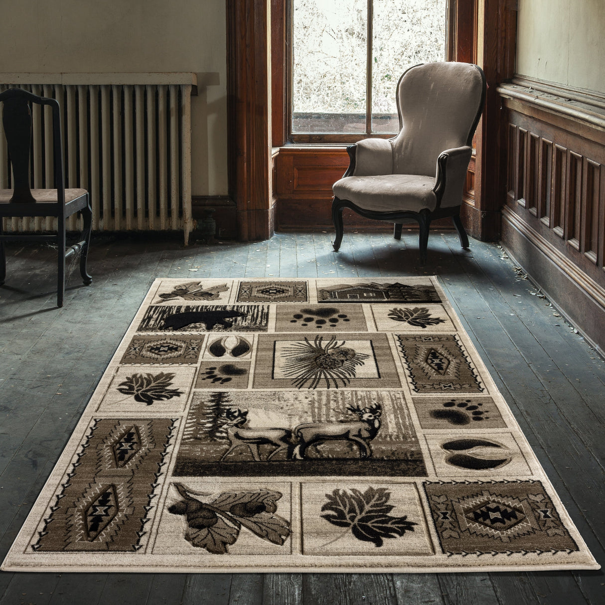 Wildlife Collection Area Rug