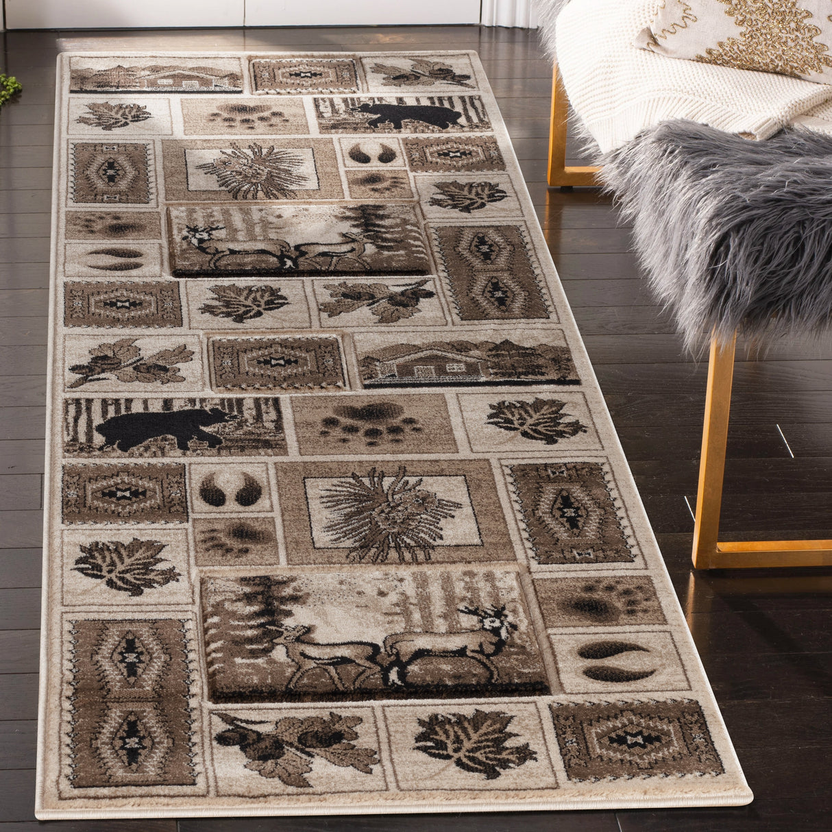 Wildlife Collection Area Rug