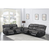 Wildwood Upholstered Tufted Cushion Power Recline Sofa