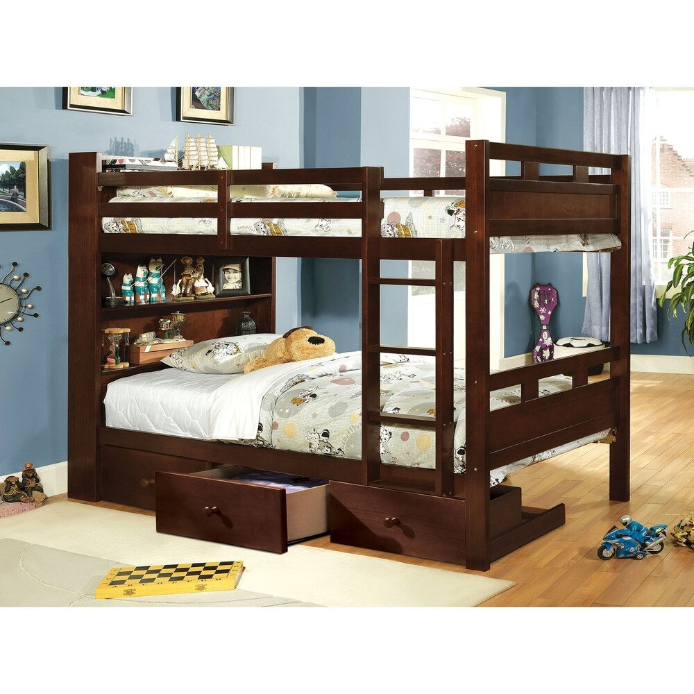 William's Home Furnishing Fairfield in Dark Walnut Finish