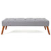Williams Tufted Fabric Ottoman Bench by Christopher Knight Home