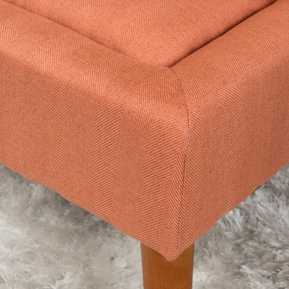 Williams Tufted Fabric Ottoman Bench by Christopher Knight Home