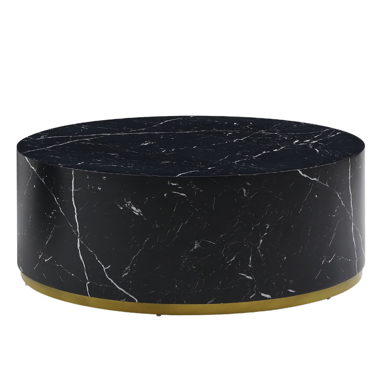 Marble Williamspace Fully Assembled Round Side Coffee Table For Living Room