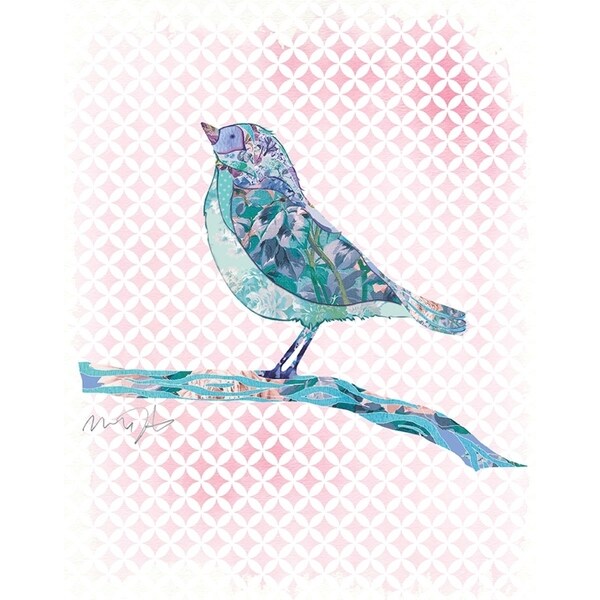 Willow Bird-GREGIR124779 Print 14"x11" by Green Girl Canvas