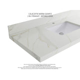 Willow Collections 60 in. W x 22 in. D Charlotte Teak Double Sink Bathroom Solid Teak Vanity with Countertop