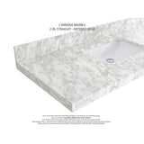 Willow Collections 60 in. W x 22 in. D Charlotte Teak Double Sink Bathroom Solid Teak Vanity with Countertop