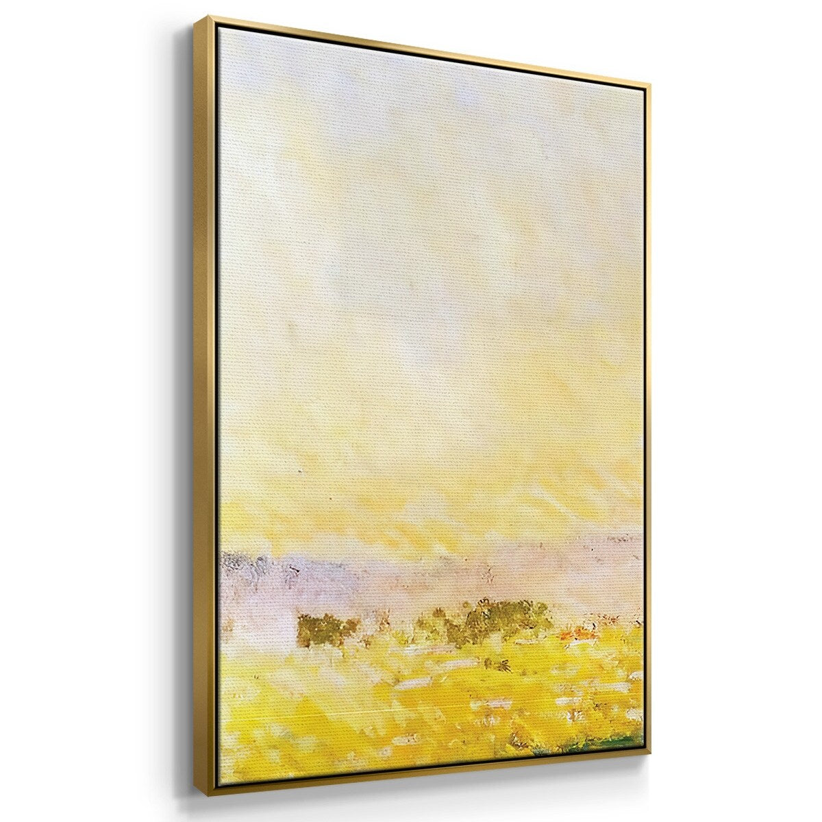 Willows at Sunset, 1889 - Multi Piece Framed Canvas
