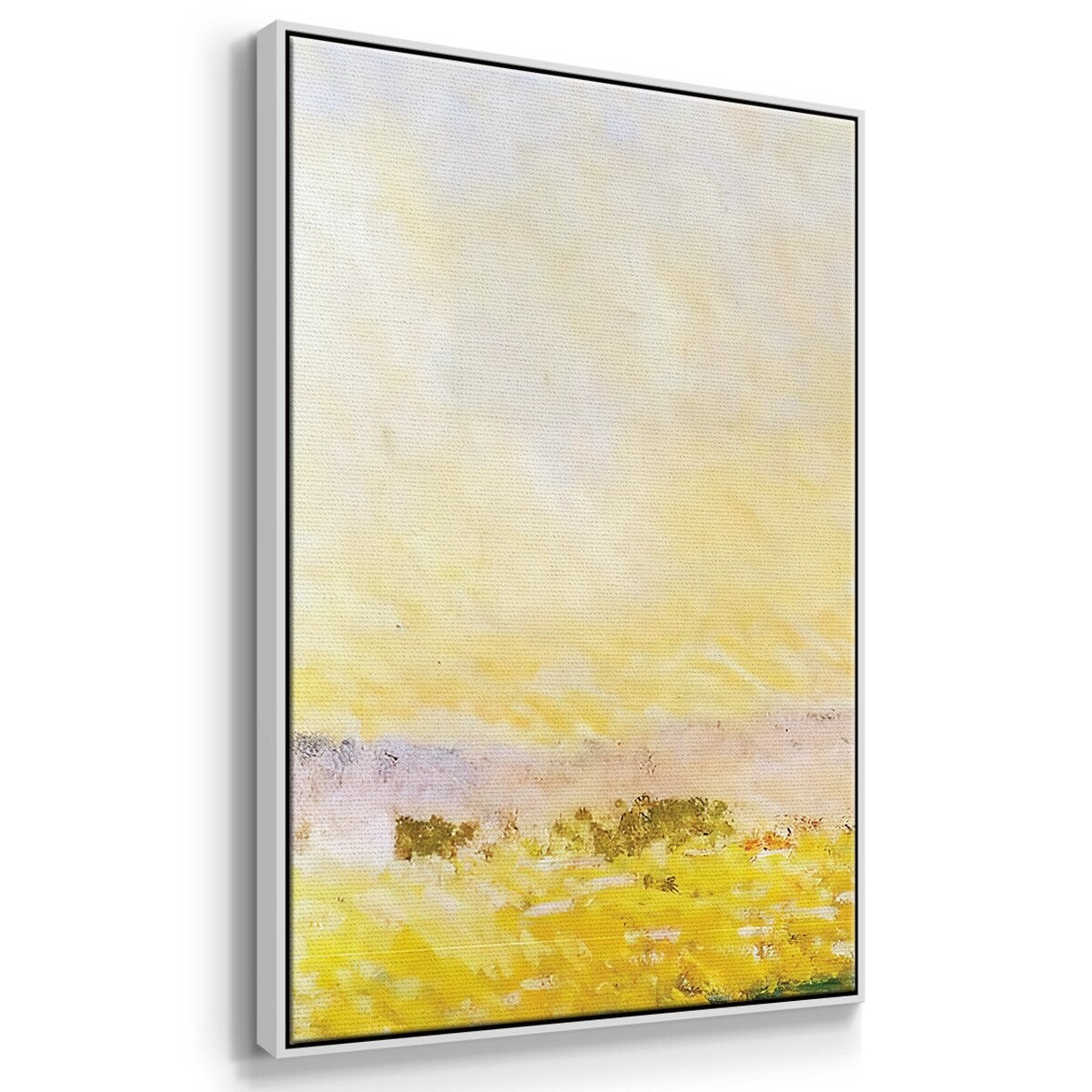 Willows at Sunset, 1889 - Multi Piece Framed Canvas
