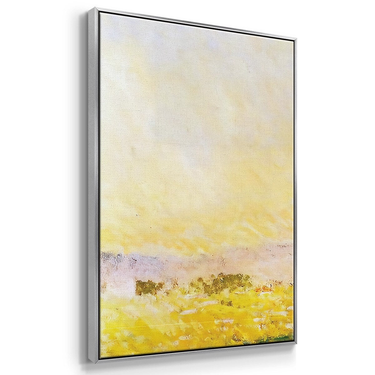 Willows at Sunset, 1889 - Multi Piece Framed Canvas
