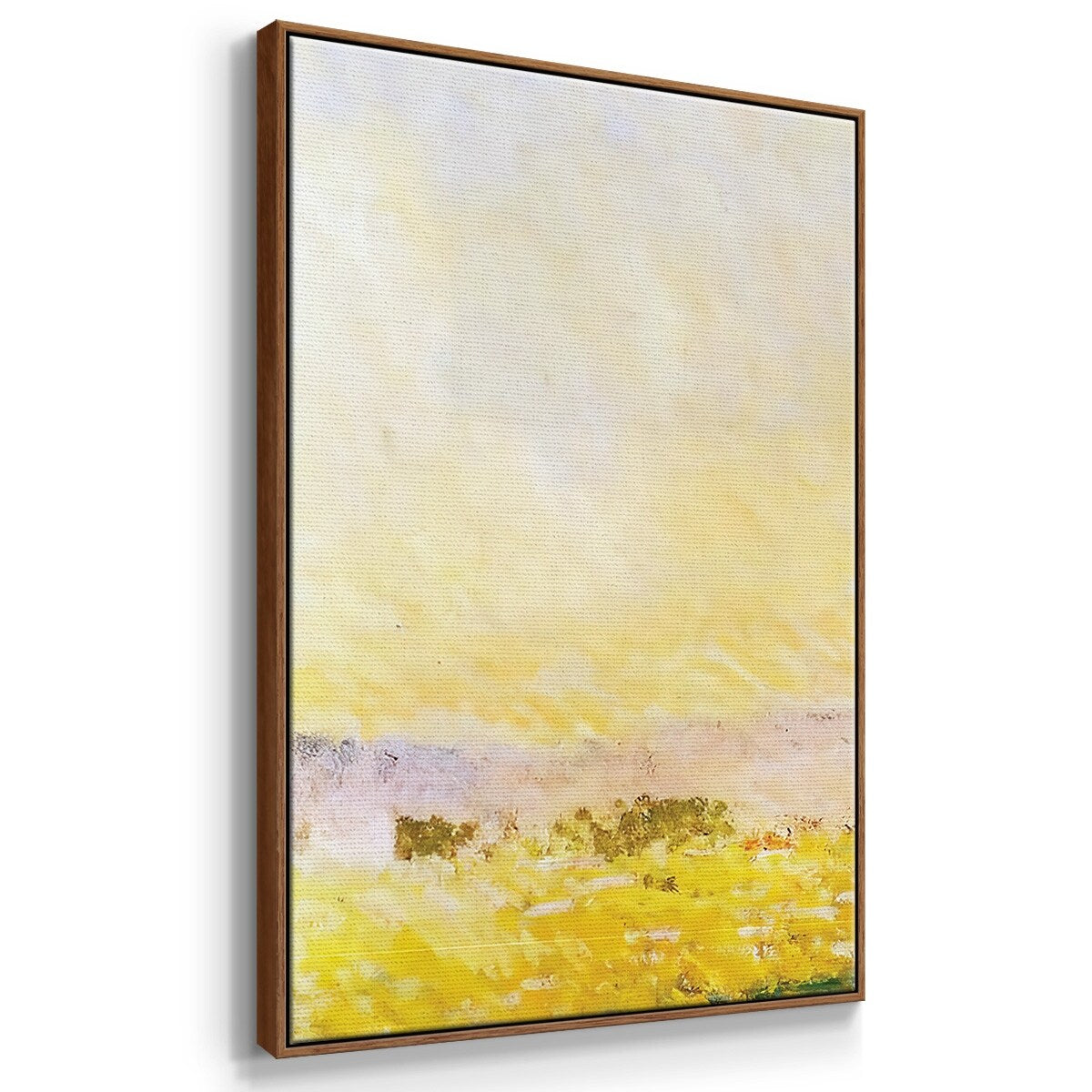 Willows at Sunset, 1889 - Multi Piece Framed Canvas