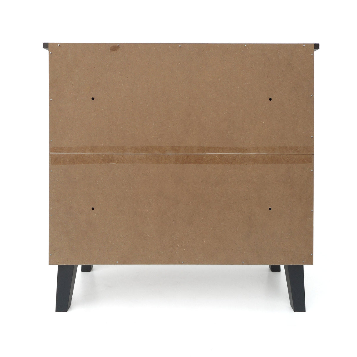 Wilnona Mid-Century 3-Shelf Faux Wood Cabinet by Christopher Knight Home