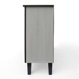Wilnona Mid-Century 3-Shelf Faux Wood Cabinet by Christopher Knight Home