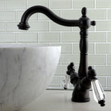 Kingston Brass Wilshire Two-Handle 1-or-3 Hole Deck Mount Vessel Faucet