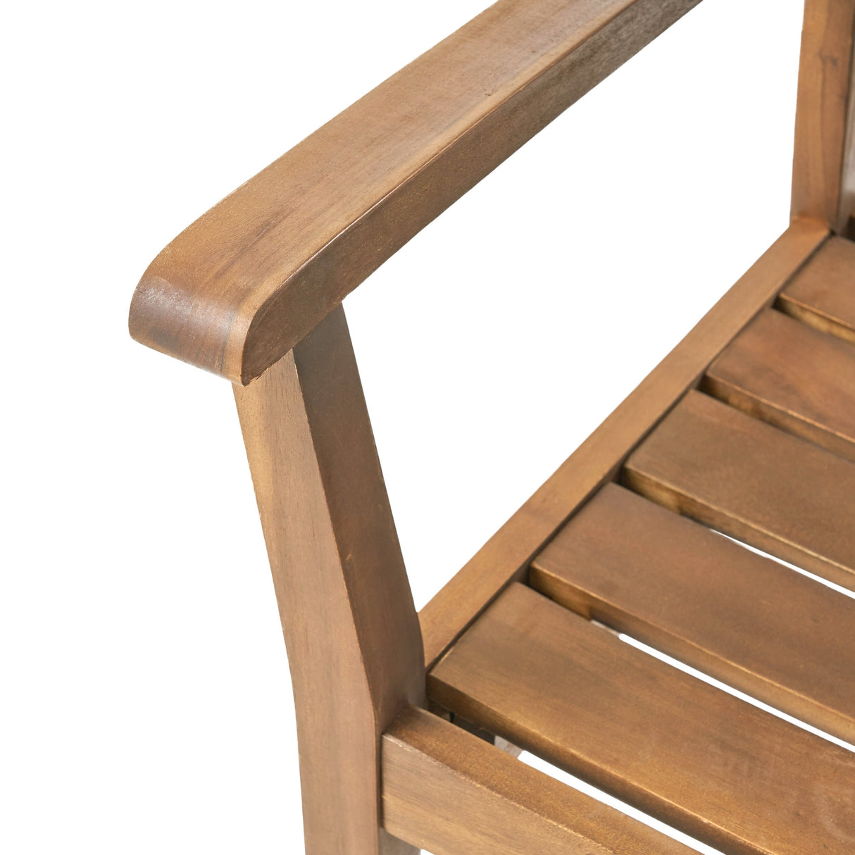 Wilson Outdoor Wood Expandable Rectangle Dining Set by Christopher Knight Home