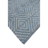 Noori Rug Winchester Kilim Vinson Grey/Blue Rug - 6'6 x 9'2
