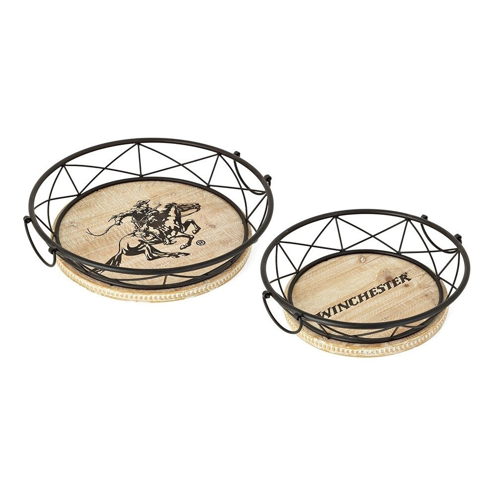 Winchester Round Trays - Set of 2