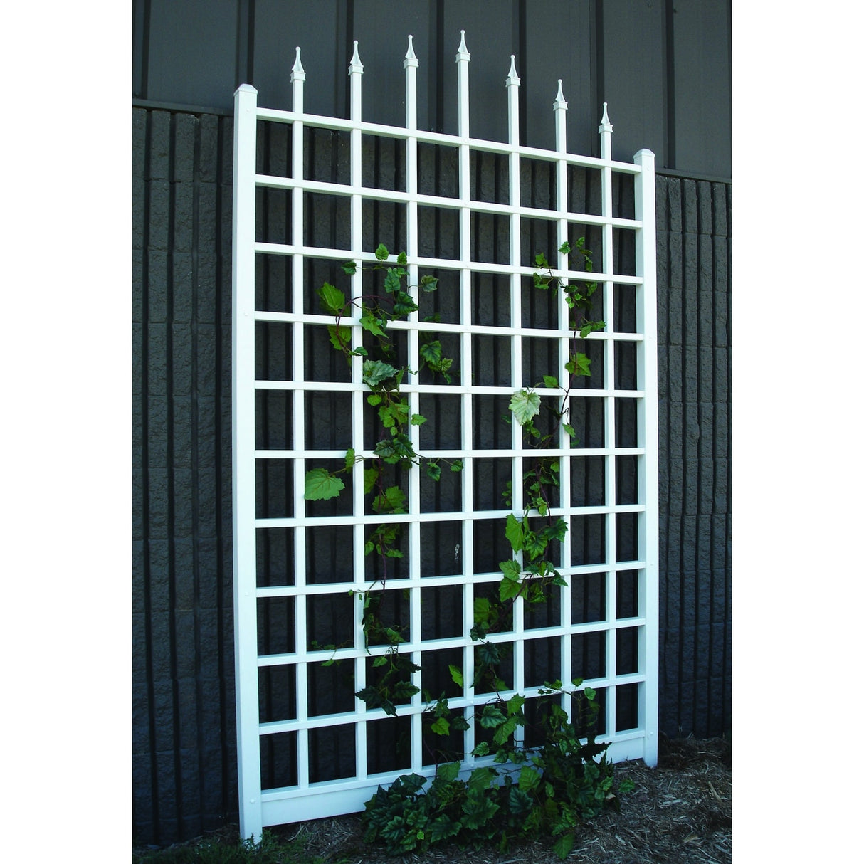 DuraTrel Winchester White Vinyl Wall Trellis