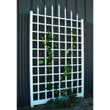 DuraTrel Winchester White Vinyl Wall Trellis