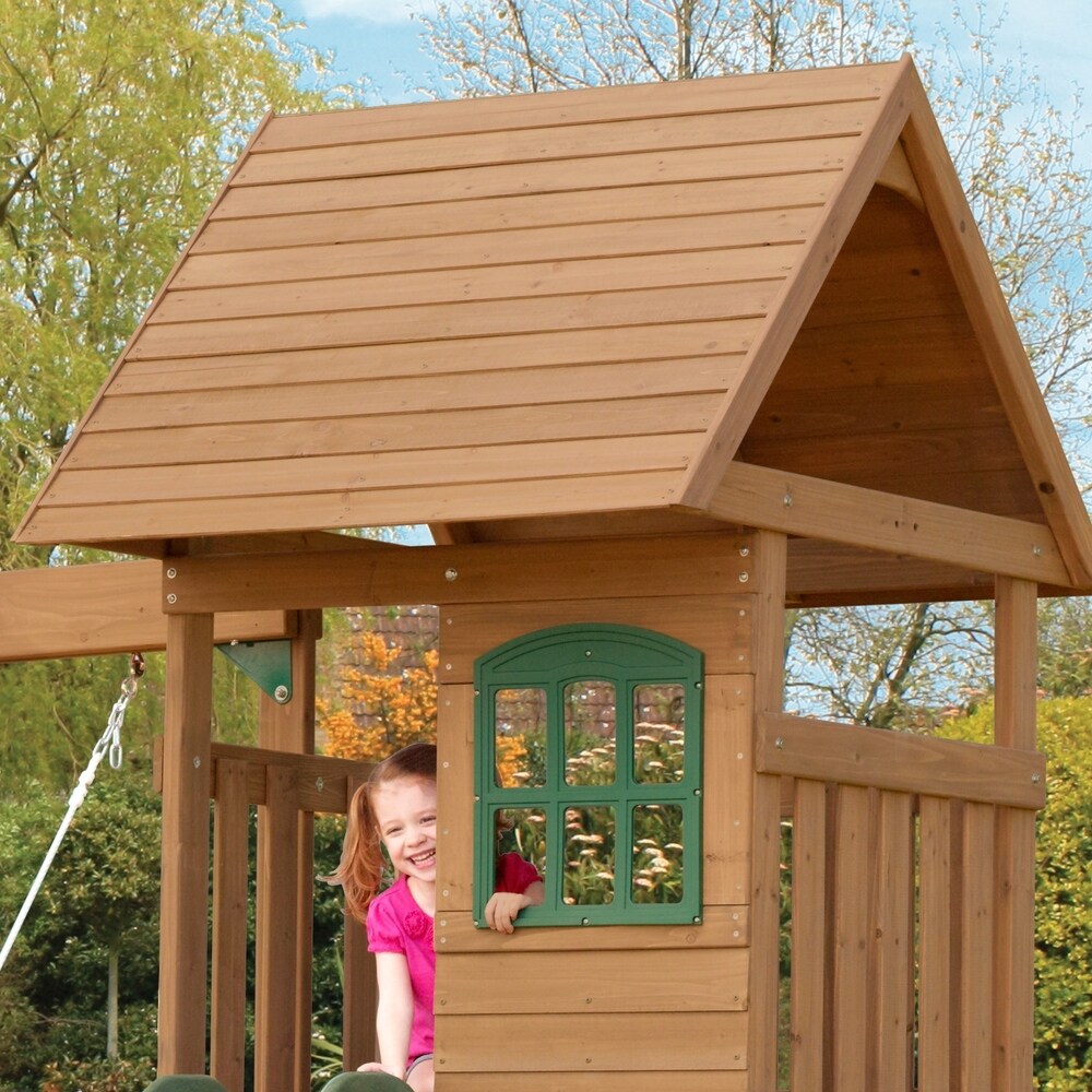 KidKraft Windale Wooden Swing Set / Playset