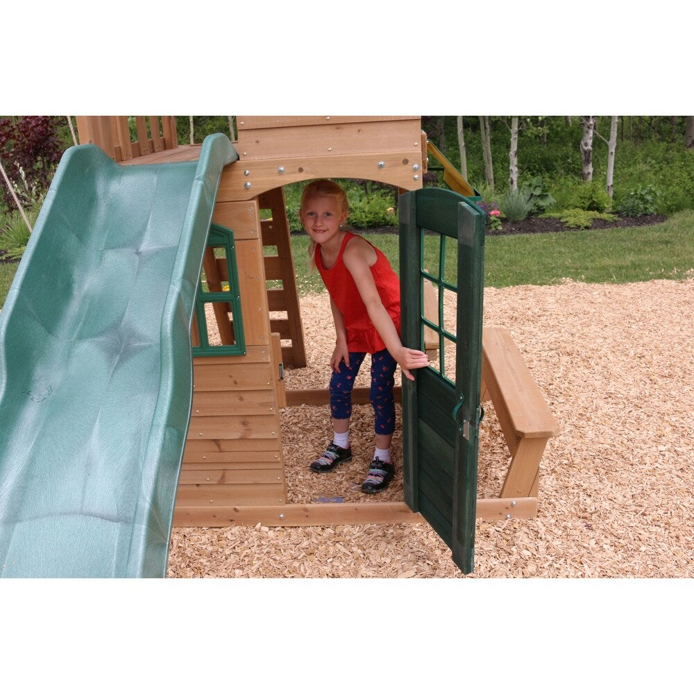 KidKraft Windale Wooden Swing Set / Playset