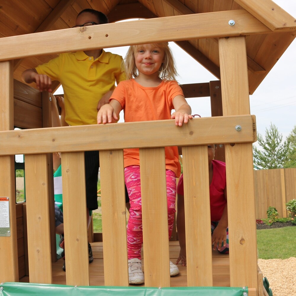 KidKraft Windale Wooden Swing Set / Playset