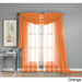 Window Elements Diamond Sheer Voile 216-inch Curtain Scarf