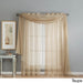 Window Elements Diamond Sheer Voile 216-inch Curtain Scarf