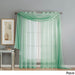 Window Elements Diamond Sheer Voile 216-inch Curtain Scarf