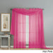 Window Elements Diamond Sheer Voile 216-inch Curtain Scarf