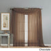 Window Elements Diamond Sheer Voile 216-inch Curtain Scarf