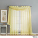 Window Elements Diamond Sheer Voile 216-inch Curtain Scarf