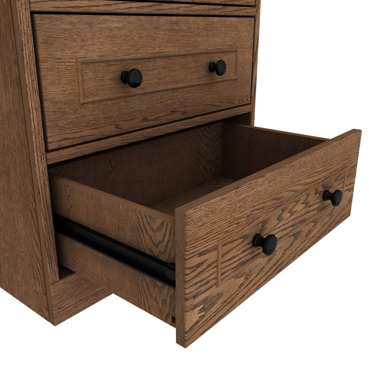 Henderson Queen Office Murphy Desk Bed - 2 Piers, Desktop