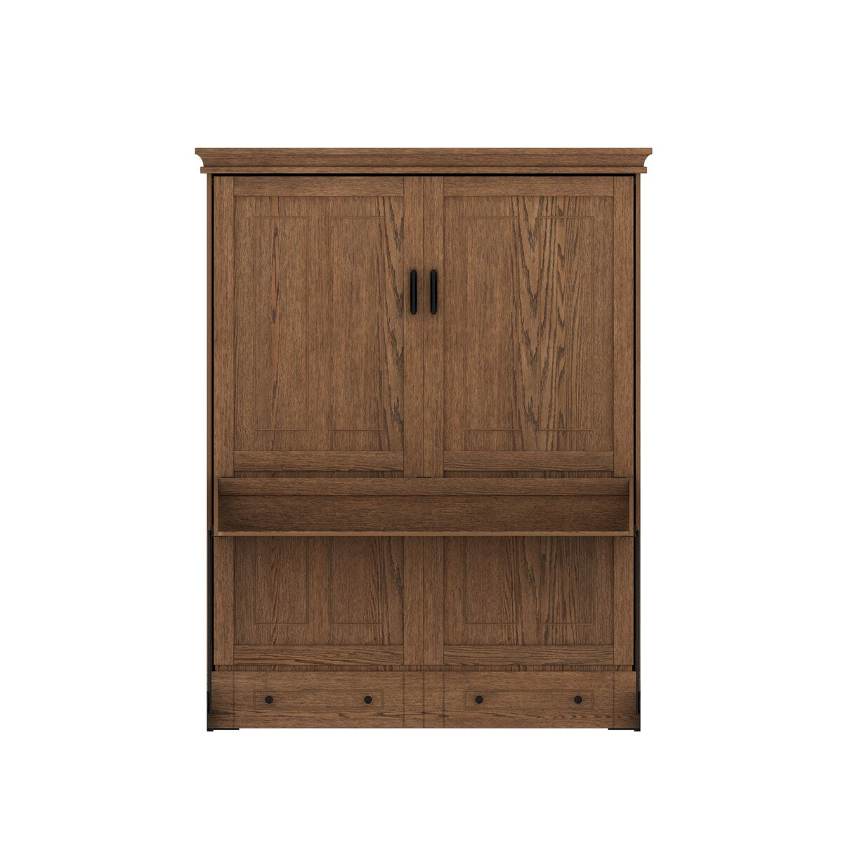 Henderson Queen Office Murphy Desk Bed - 2 Piers, Desktop