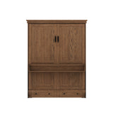 Henderson Queen Office Murphy Desk Bed - 2 Piers, Desktop