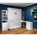 Henderson Queen Office Murphy Desk Bed - 2 Piers, Desktop