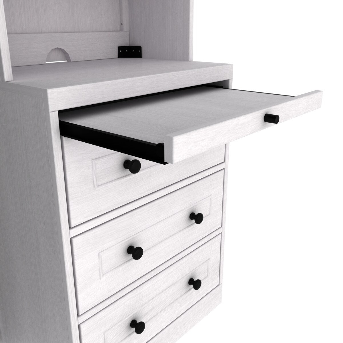 Henderson Queen Office Murphy Desk Bed - 2 Piers, Desktop