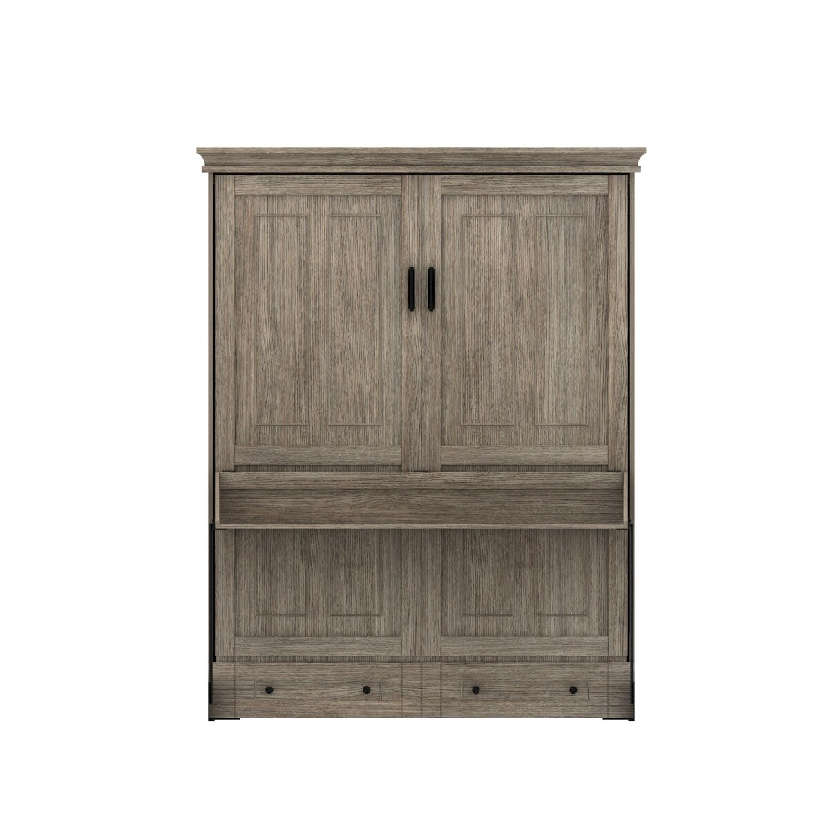 Henderson Queen Office Murphy Desk Bed - 2 Piers, Desktop