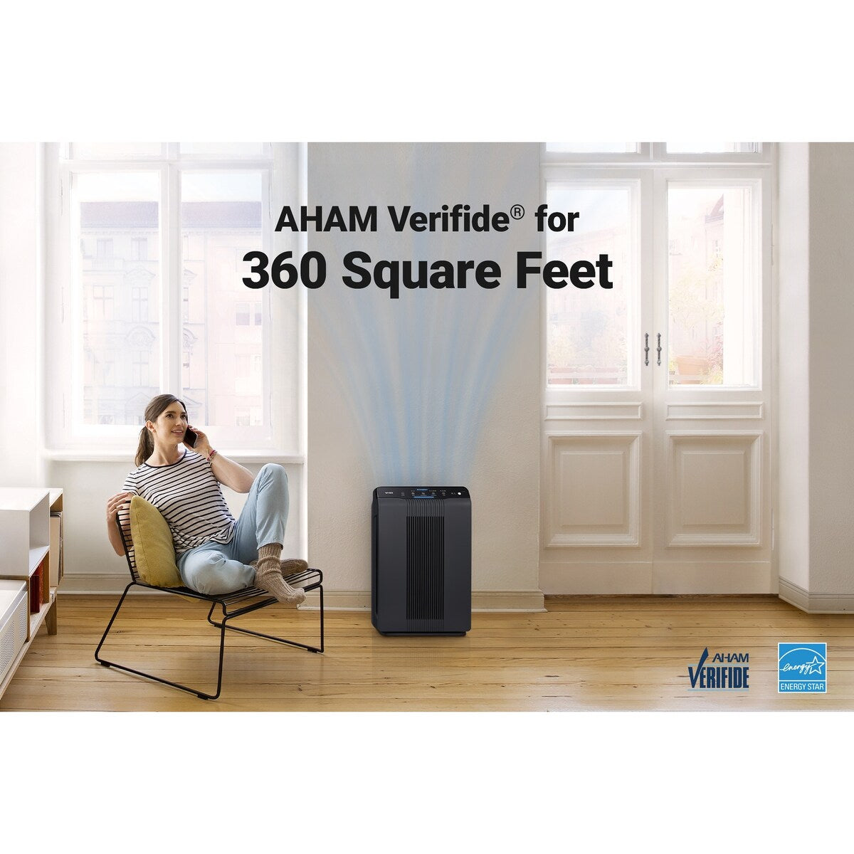 Winix 5500-2 True HEPA Air Purifier with PlasmaWave Technology