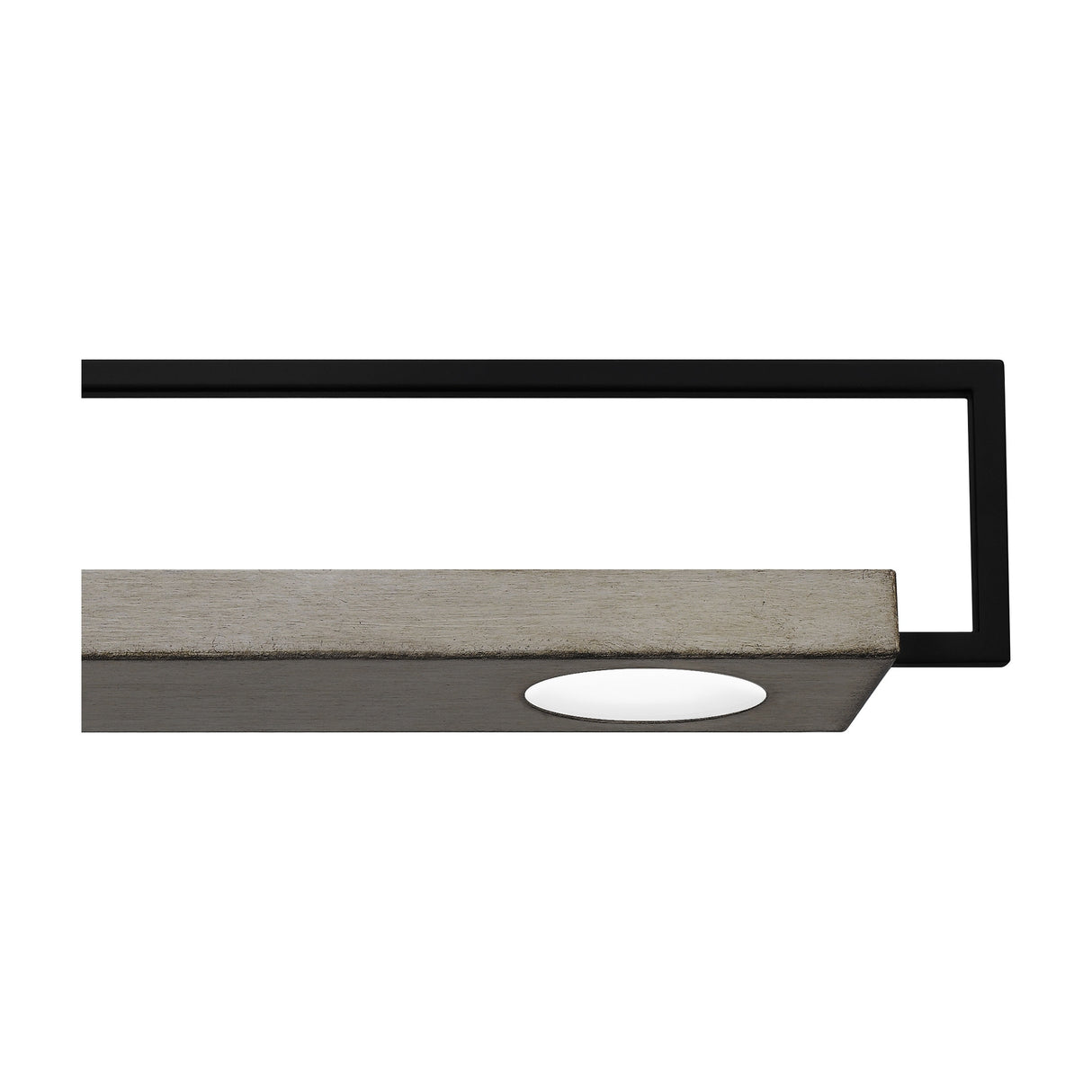 Winnett Integrated LED Matte Black Bath Bar